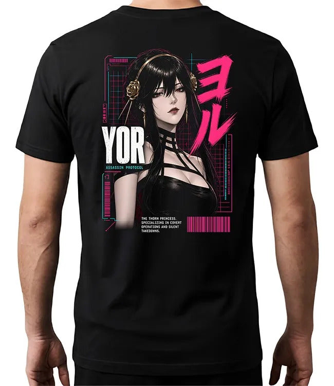 Playera Yor 12 Spy X Family Waifu Anime