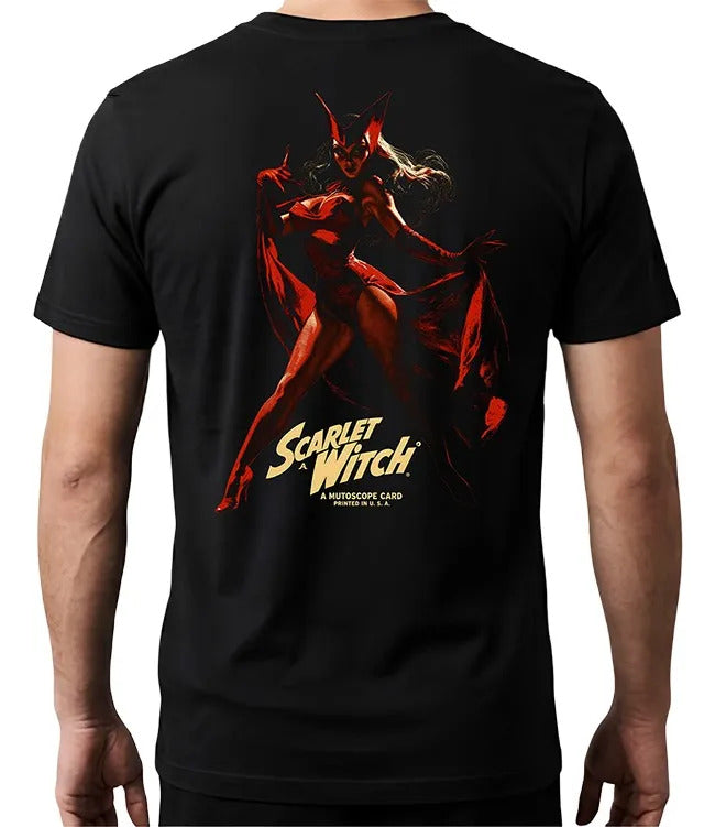 Playera Scarlet Witch 3 Marvel Waifu Superheroes