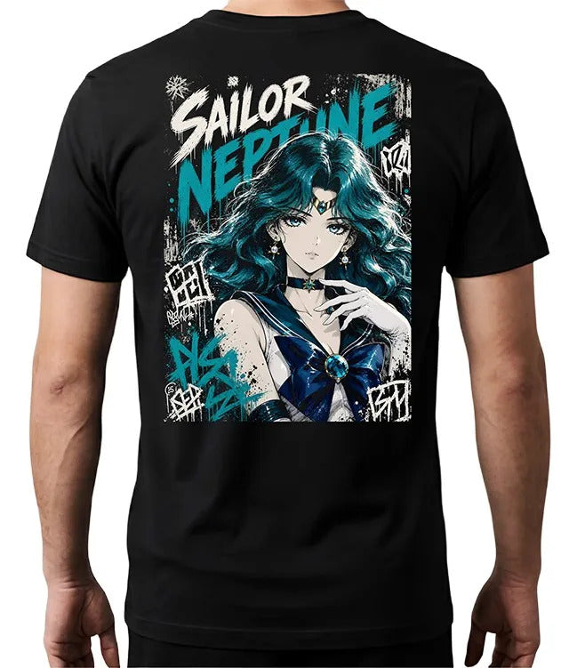 Playera Sailor Neptune Sailor Moon Waifu Anime