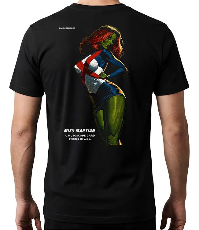 Playera Miss Martian Dc Waifu Superheroes