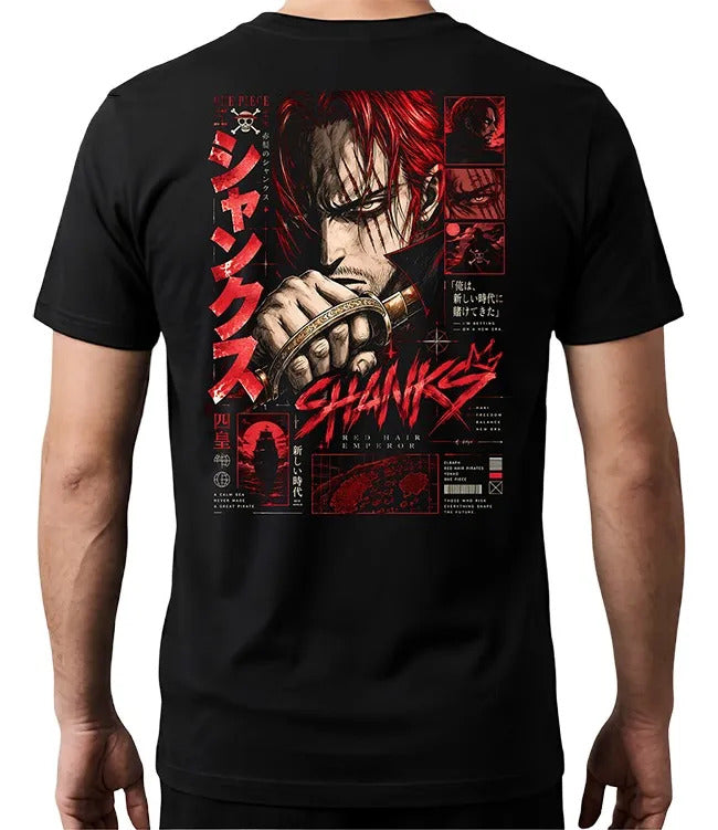 Playera Shanks 3 One Piece Gen Anime