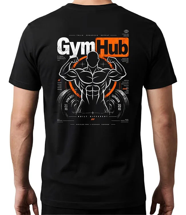 Playera Gymhub Gymbros Gen Gimnasio