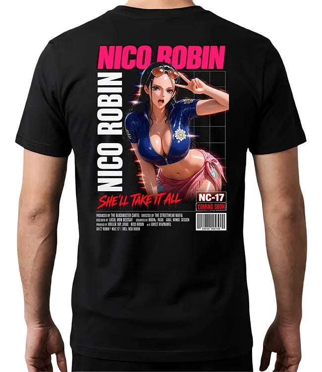 Playera Robin 4 One Piece Waifu Anime
