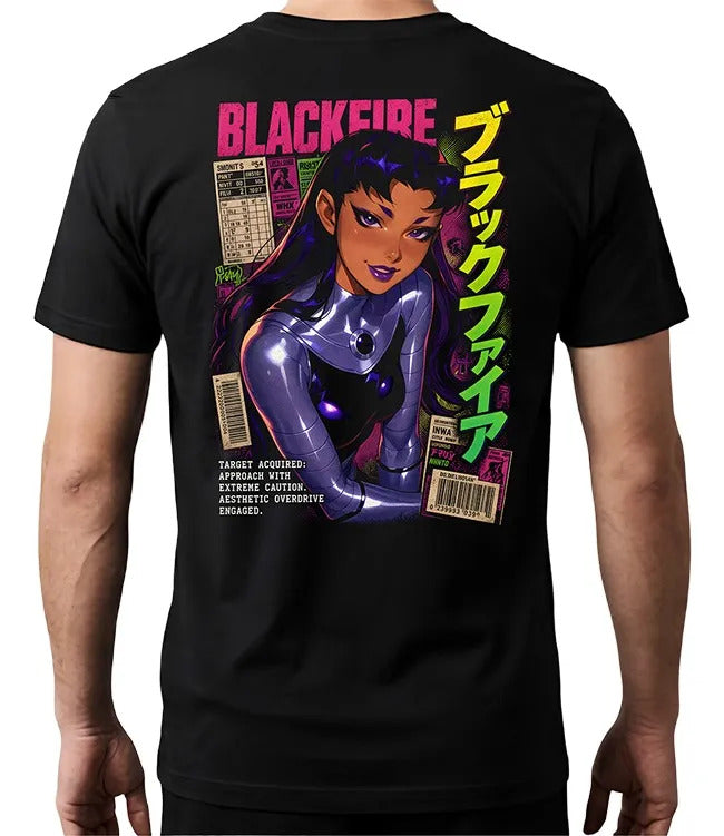 Playera Blackfire 2 Dc Waifu Superheroes