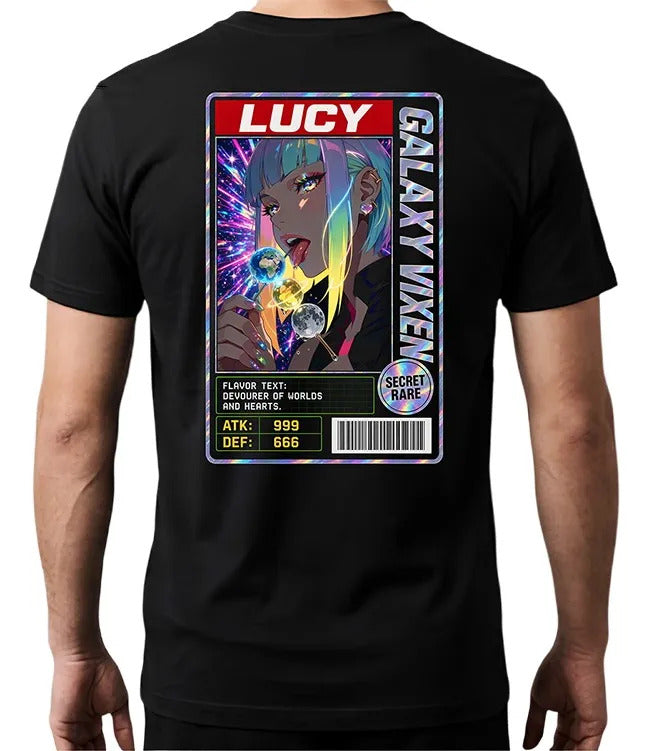 Playera Lucy 9 Cyberpunk Waifu Anime