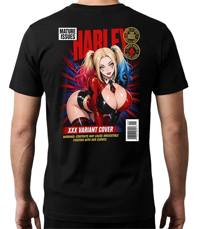 Playera Harley Quinn 5 Dc Waifu Superheroes