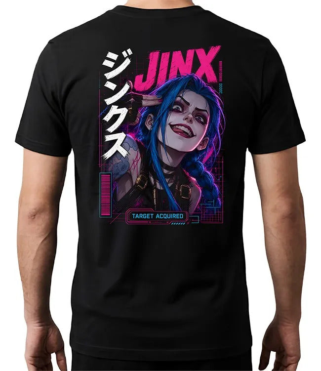 Playera Jinx 4 League Of Legends Waifu Videojuego