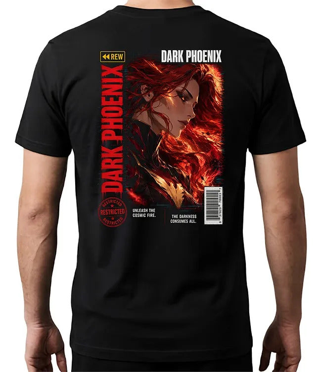 Playera Dark Phoenix 2 Marvel Waifu Superheroes