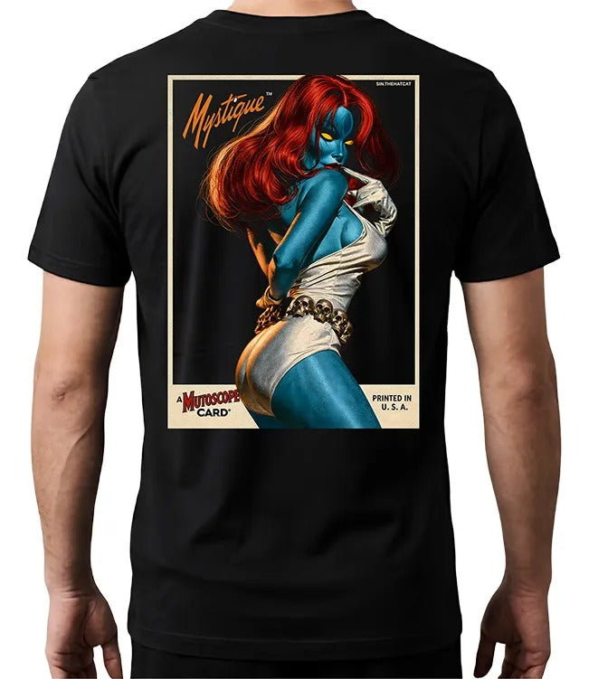 Playera Mystique Marvel Waifu Superheroes
