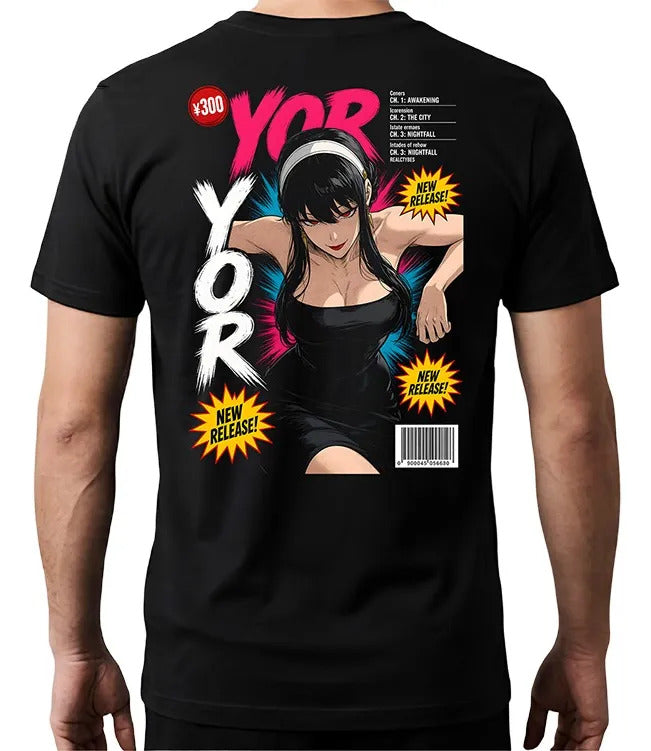 Playera Yor 11 Spy X Family Waifu Anime