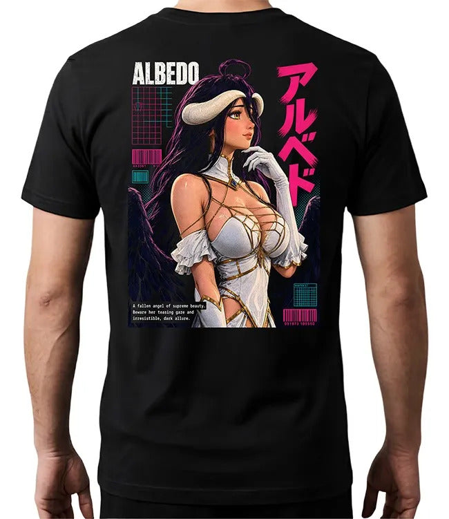 Playera Albedo 6 Overlord Waifu Anime