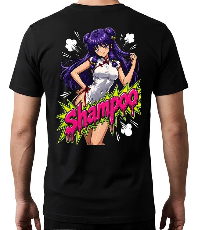 Playera Shampoo Ranma 1/2 Waifu Anime