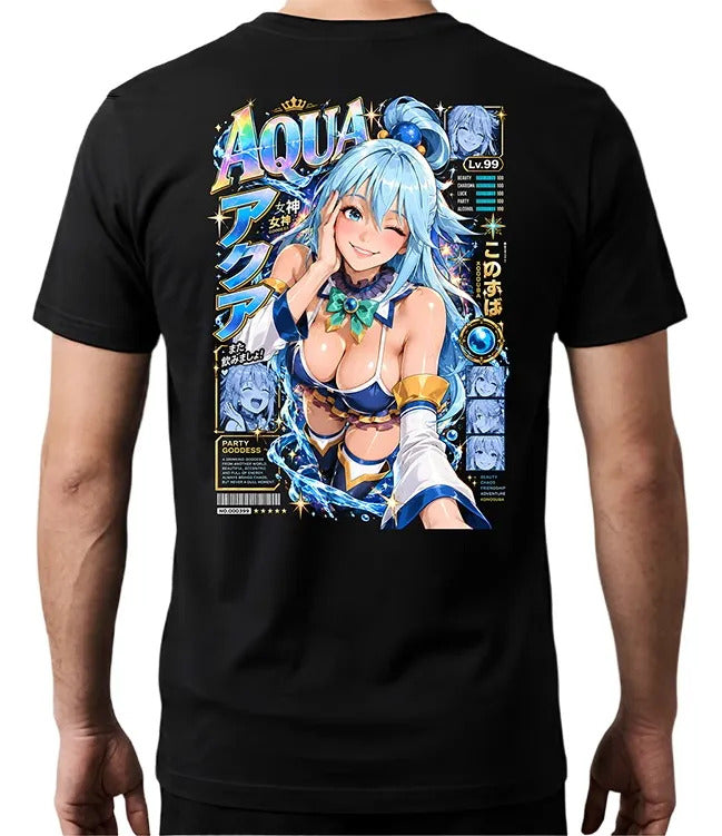 Playera Aqua Konosuba Waifu Anime