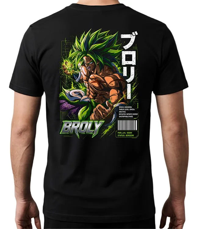 Playera Broly 6 Dragon Ball Gen Anime