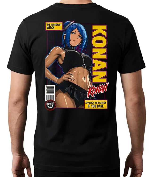 Playera Konan Naruto Waifu Anime
