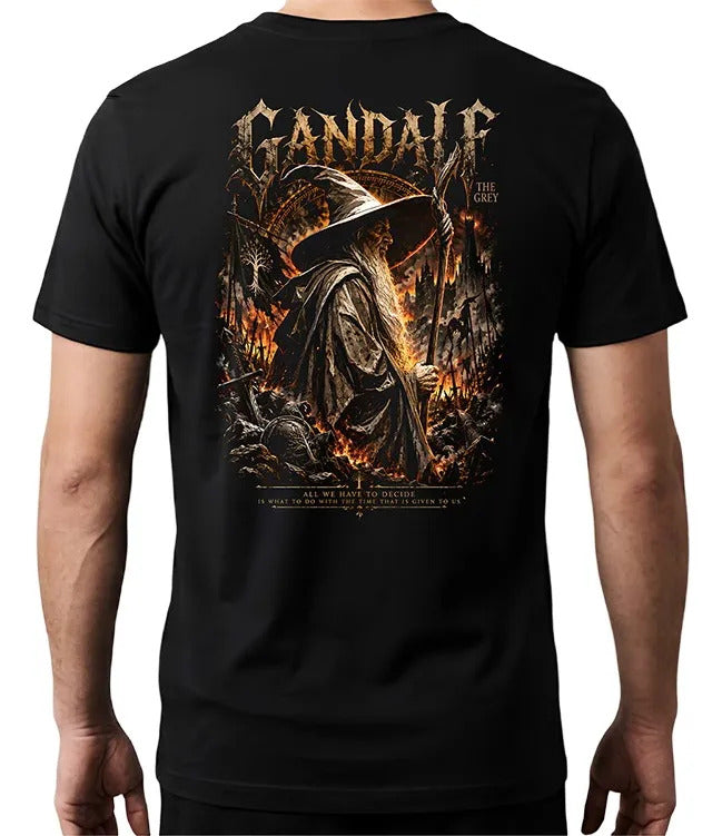 Playera Gandalf The Lord Of The Rings Gen Pelicula