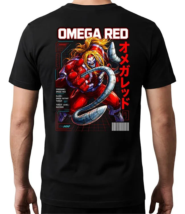 Playera Omega Red Marvel Gen Superheroes