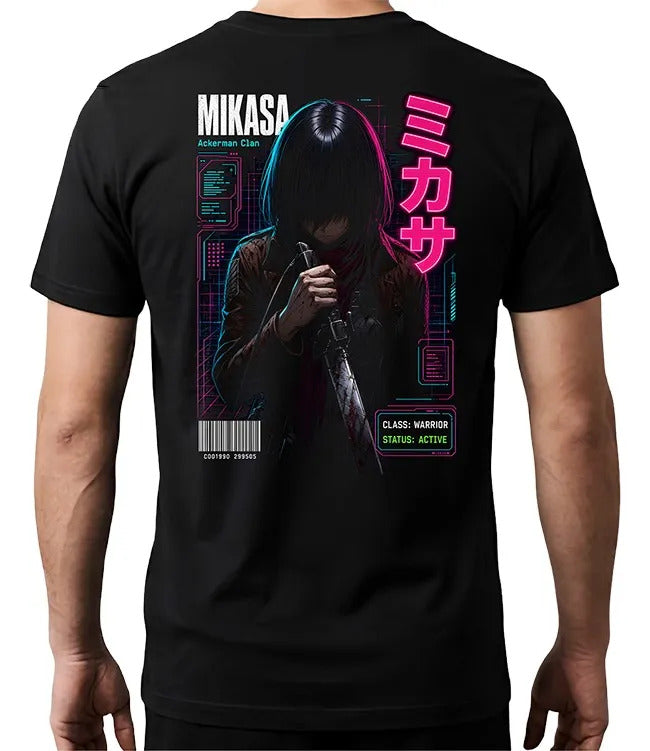 Playera Mikasa 2 Attack On Titan Gen Anime