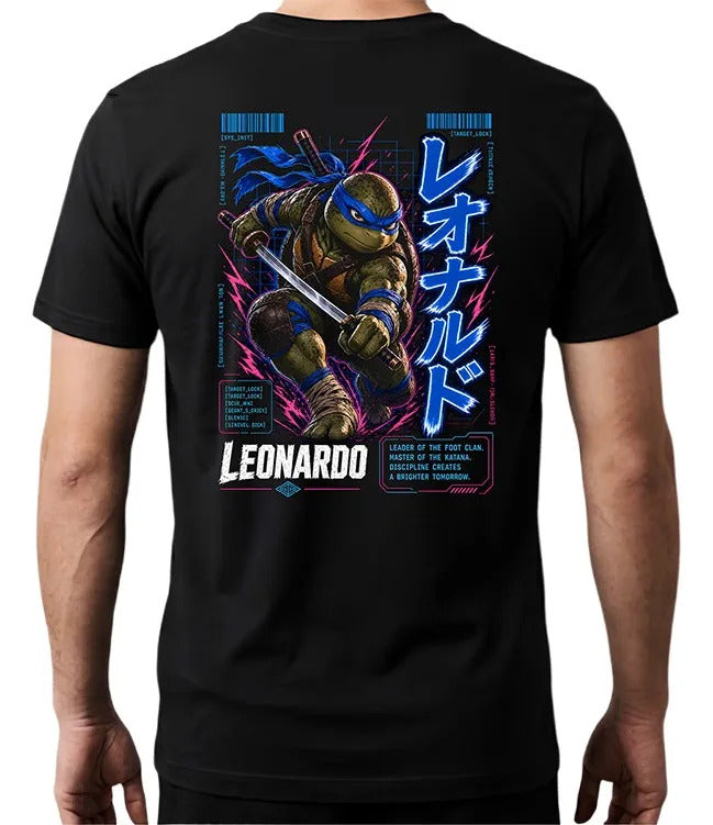 Playera Leonardo 3 Tmnt Gen Caricaturas
