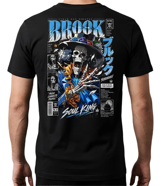 Playera Brook 2 One Piece Gen Anime