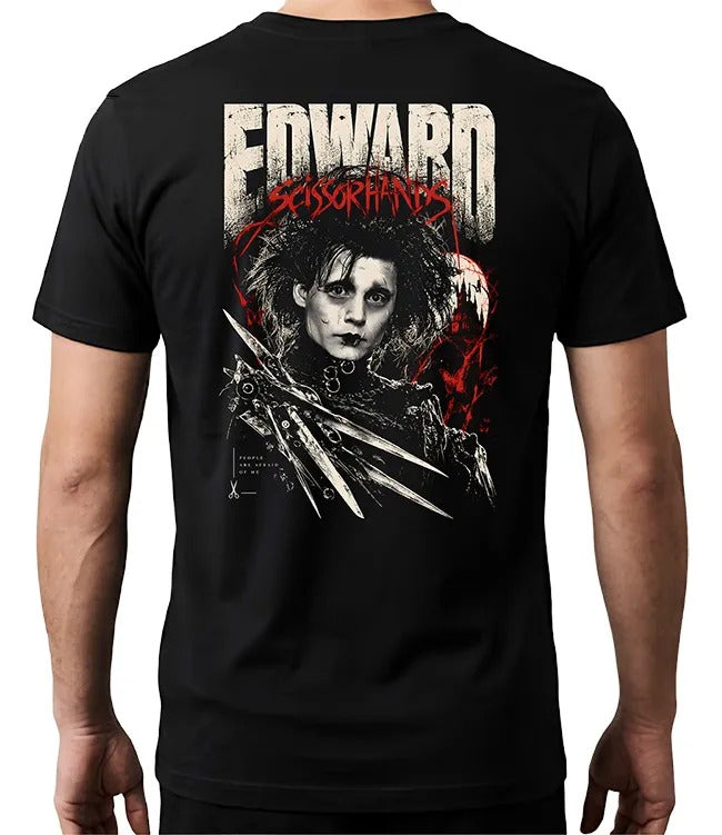 Playera Manos De Tijera Edward Scissorhands Gen Pelicula