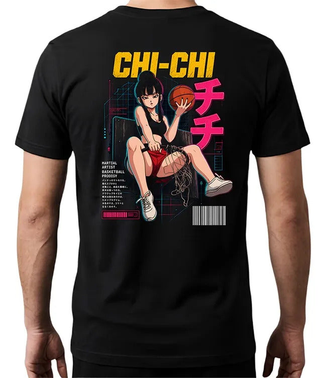 Playera Chichi 3 Dragon Ball Waifu Anime