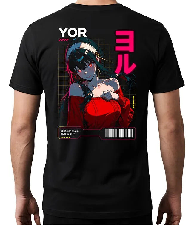 Playera Yor 9 Spy X Family Waifu Anime