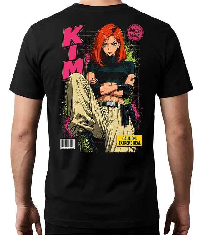 Playera Kim Possible Xd Waifu Adultos