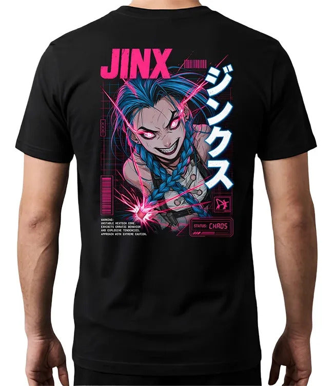 Playera Jinx League Of Legends Gen Videojuego