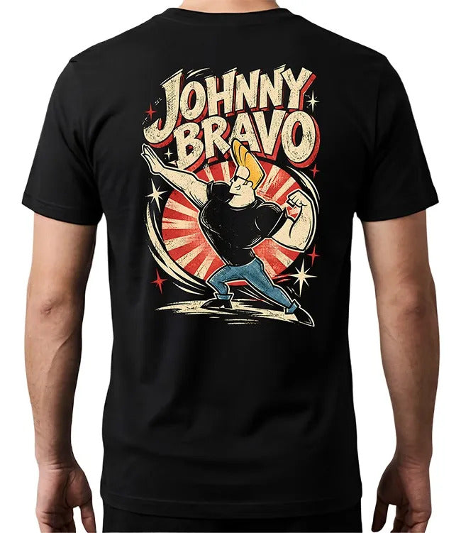 Playera Johnny Bravo 3 Johnny Bravo Gen Caricaturas