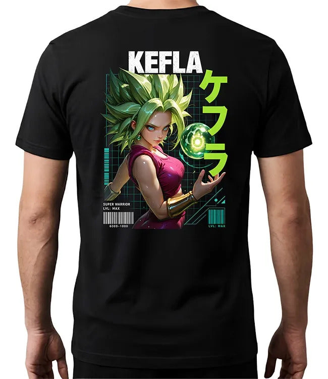 Playera Kefla 2 Dragon Ball Waifu Anime