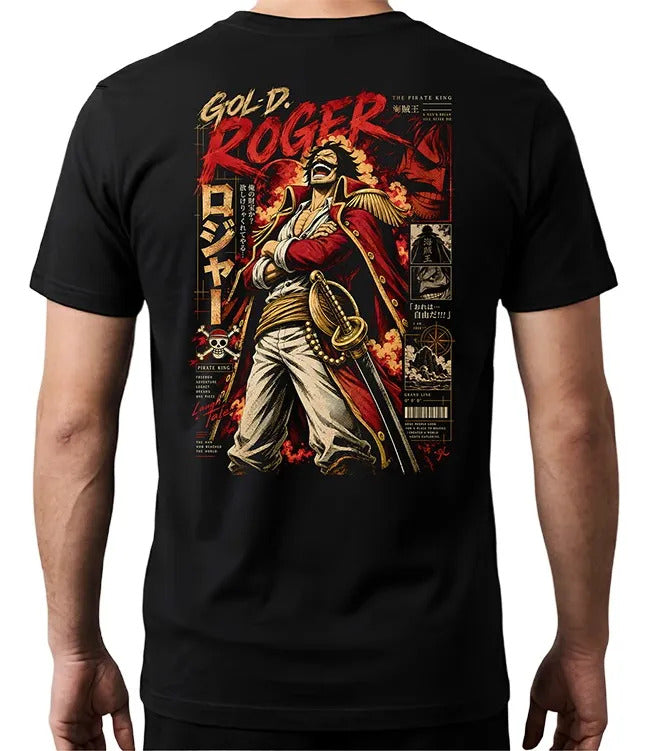 Playera Roger 2 One Piece Gen Anime