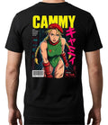 Playera Cammy 3 Street Fighter Waifu Videojuego