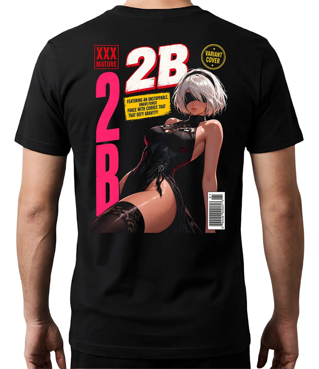 Playera 2b 3 Nier Automata Waifu Videojuego