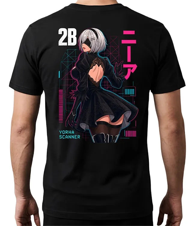 Playera 2b 5 Nier Automata Waifu Videojuego