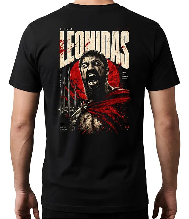 Playera Leonidas 300 Gen Pelicula
