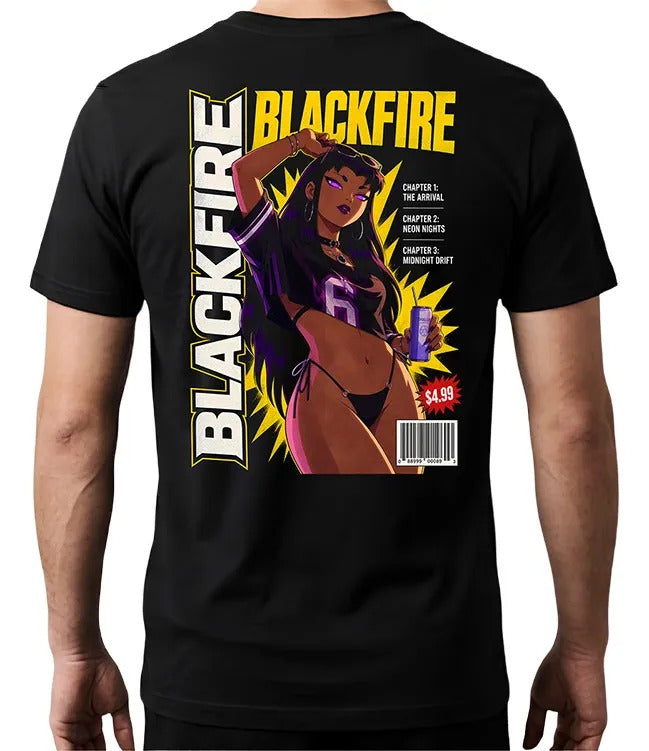 Playera Blackfire Dc Waifu Superheroes