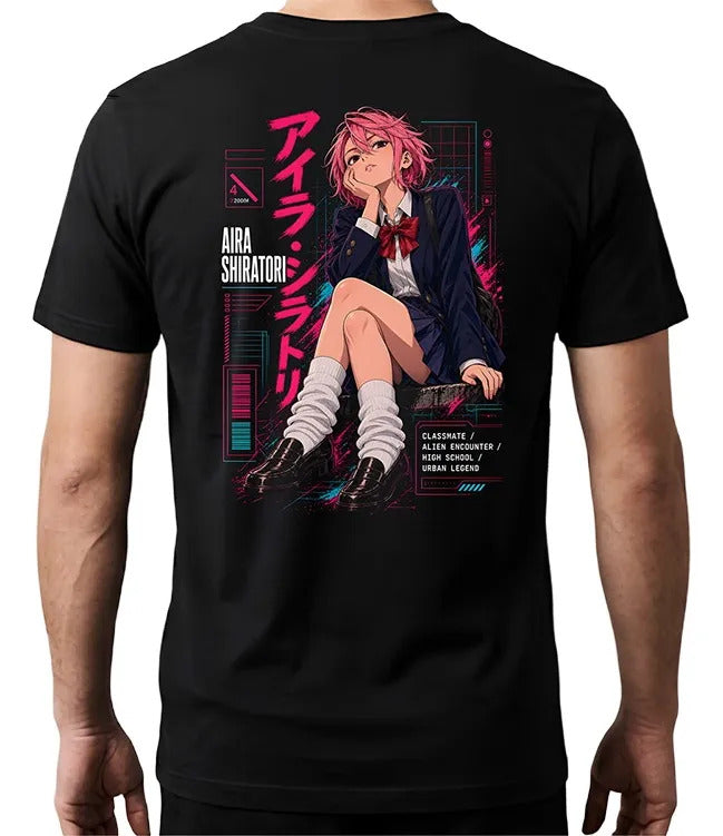 Playera Aira Shiratori Dandadan Waifu Anime