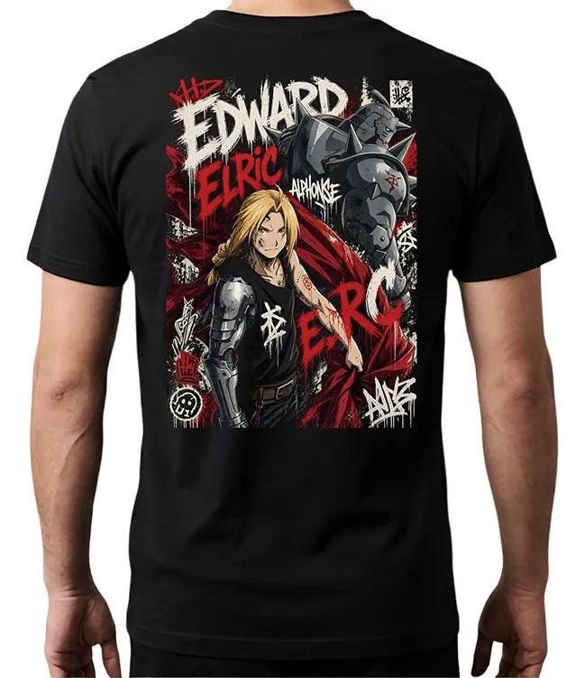 Playera Edward Elric Fullmetal Alchemist Gen Anime