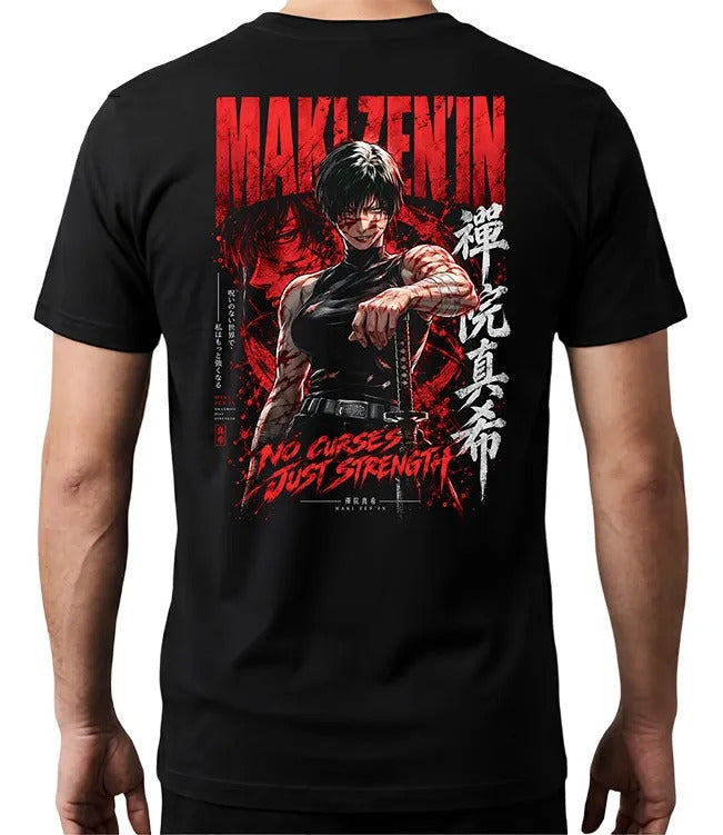 Playera Maki Zenin Jujutsu Kaisen Gen Anime