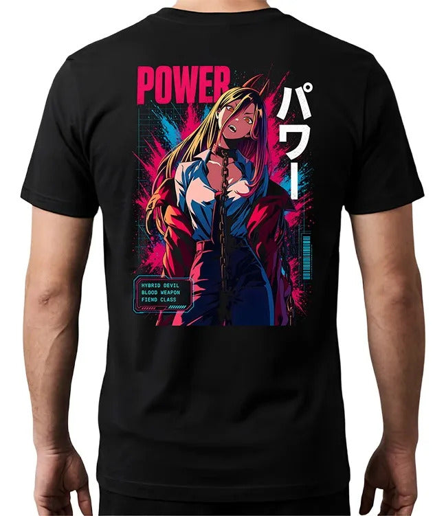 Playera Power Chainsawman Gen Anime