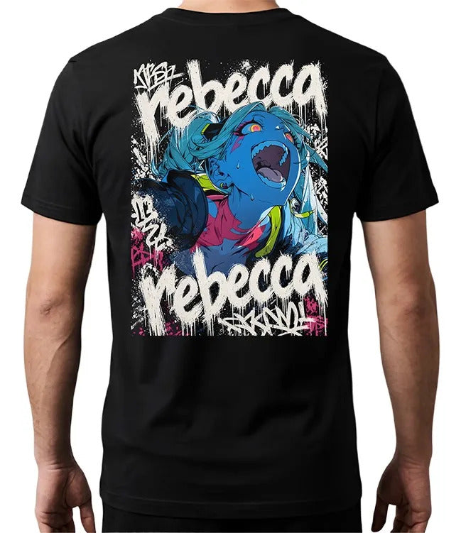 Playera Rebecca Cyberpunk Gen Anime