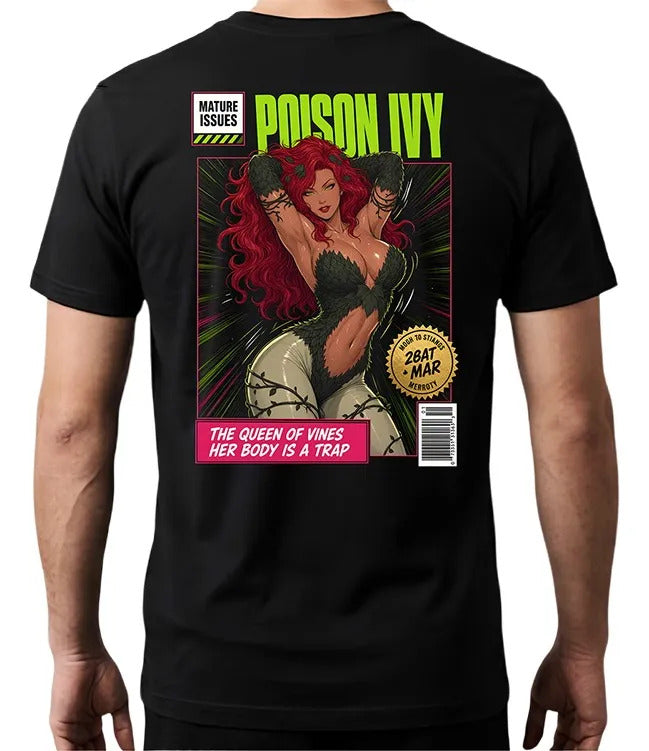 Playera Poison Ivy 2 Dc Waifu Superheroes