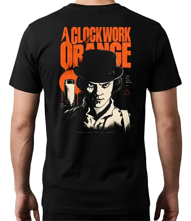 Playera Naranja Mecanica A Clockwork Orange Gen Pelicula