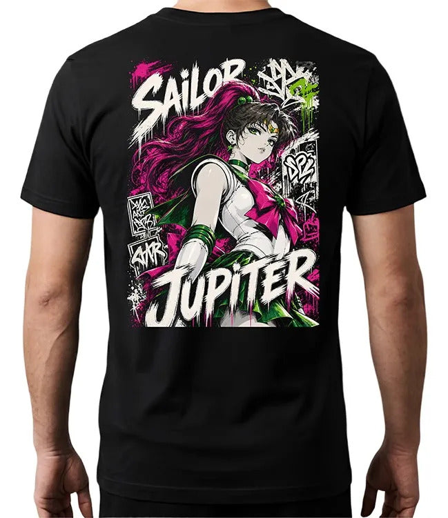 Playera Sailor Jupiter 2 Sailor Moon Waifu Anime