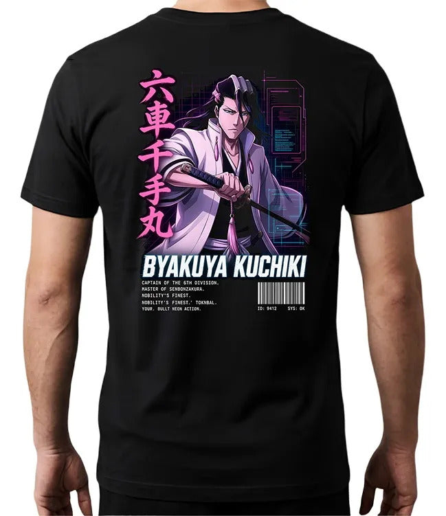 Playera Byakuya Kuchiki Bleach Gen Anime