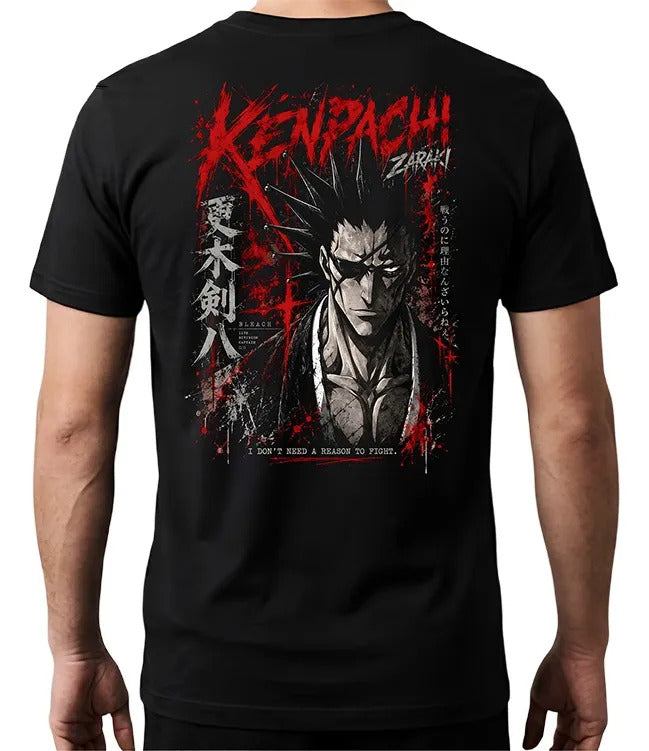 Playera Kenpachi 2 Bleach Gen Anime