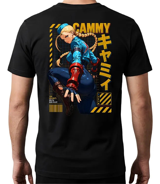 Playera Cammy 4 Street Fighter Waifu Videojuego