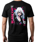 Playera Black Cat 4 Marvel Waifu Superheroes