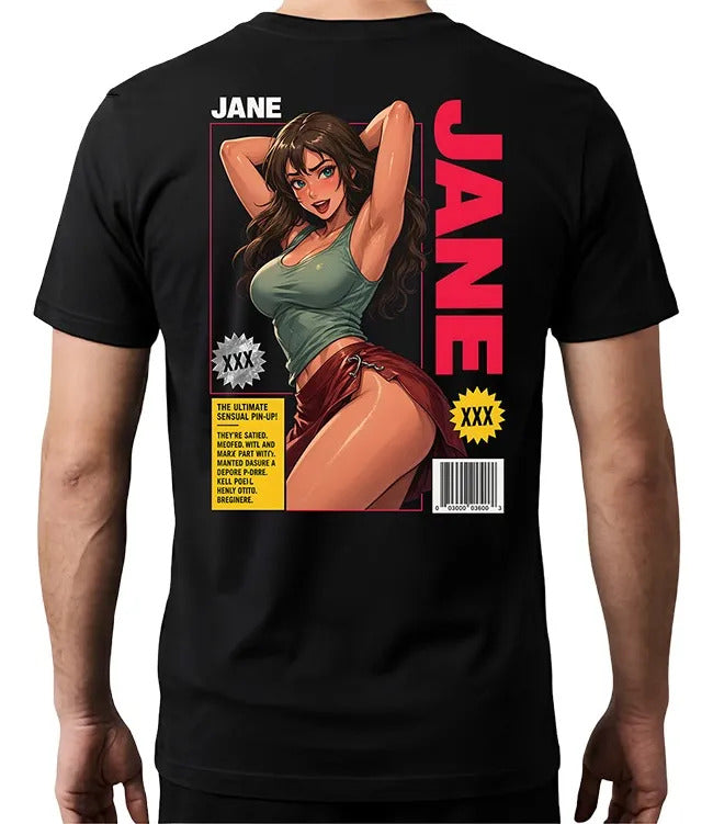 Playera Jane Tarzan Waifu Adultos